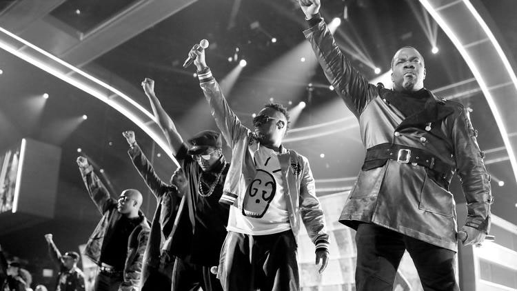 Leyendas del hip hop alzaron sus voces contra Trump en los Grammy
