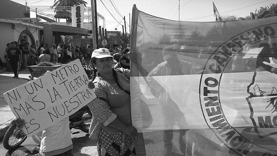 Patota empresarial golpea a campesinos en Santiago del Estero