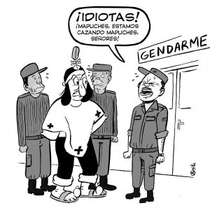 Idiotas-gendarmeria-mapuches-maldonado