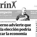 El 71% de las tapas de Clarín fueron a favor del gobierno