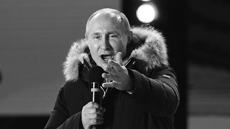 Rusia: con más del 75 %, Vladimir Putin es reelecto presidente