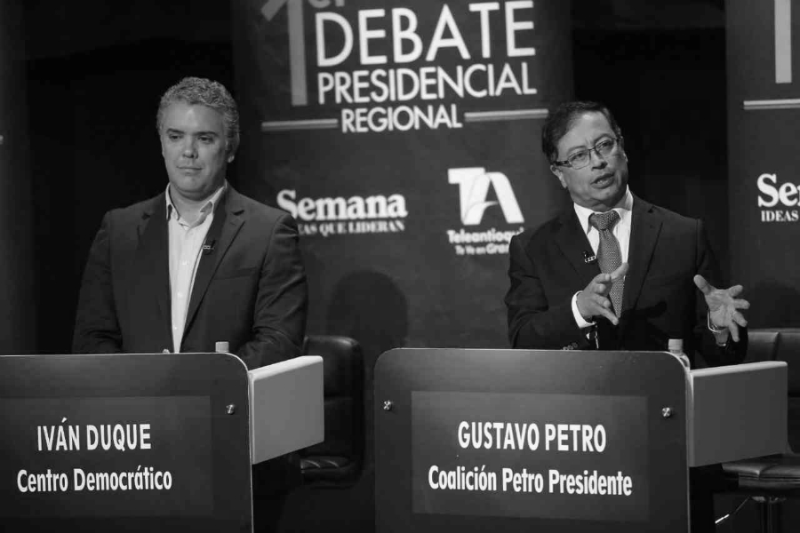 Ivan-Duque-Gustavo-Petro-campaña-presidencial-la-tinta