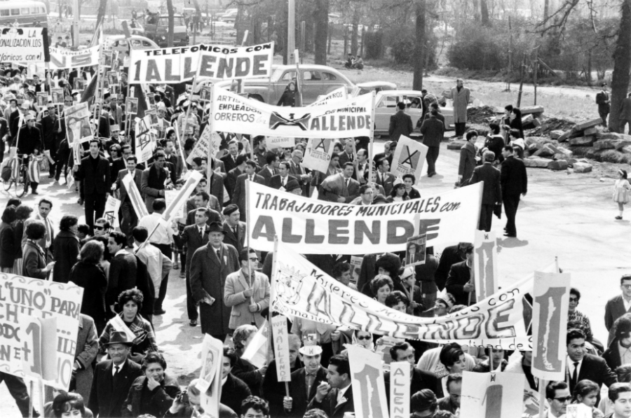 Chile Unidad Popular Allende la-tinta