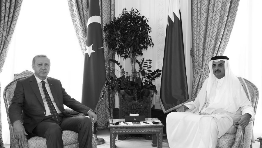 Qatar emir Thani presidente Erdogan la-tinta