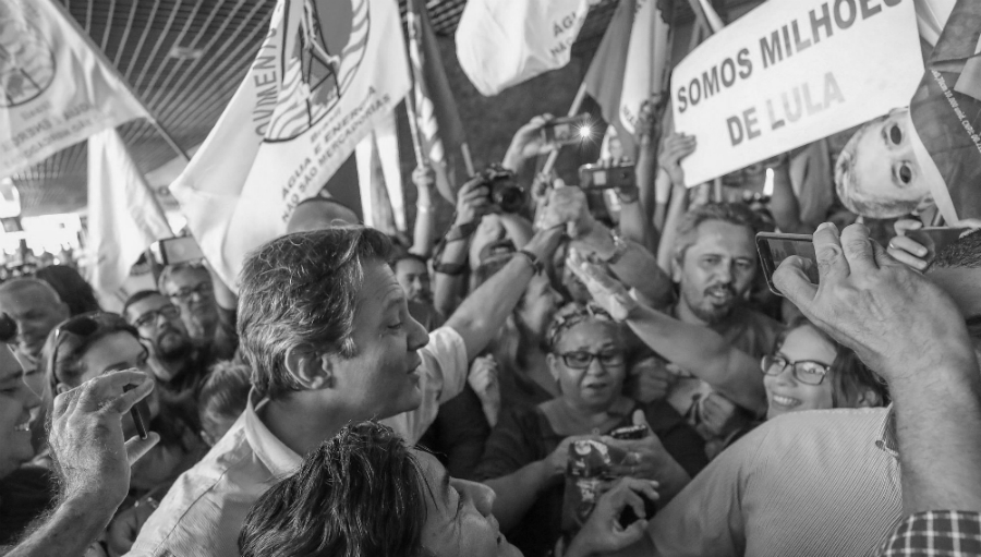 Brasil Fernando Haddad campaña la-tinta