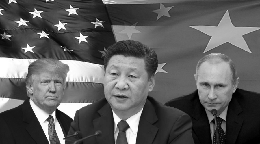 Presidentes de EEUU China Rusia la-tinta