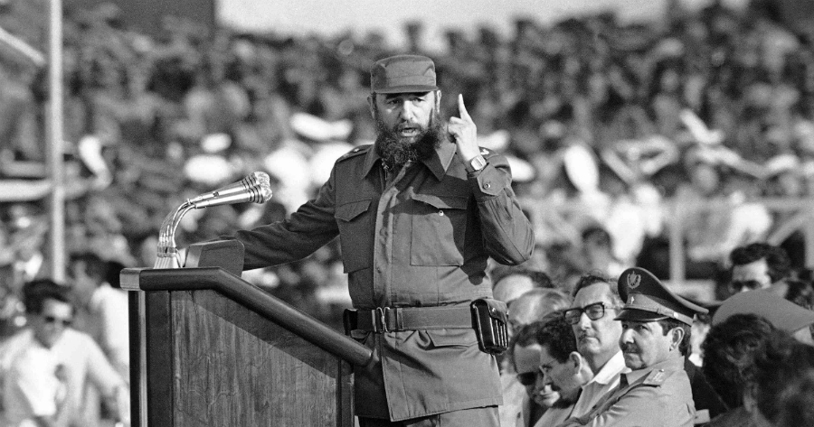 Cuba Fidel Castro acto la-tinta