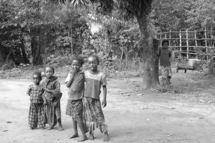 Etiopia Africa niños la-tinta