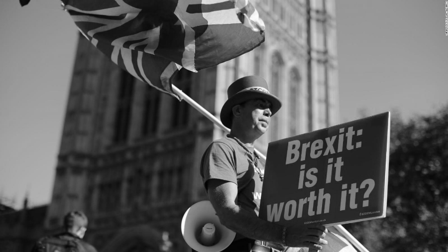 Gran Bretaña manifestacion Brexit la-tinta