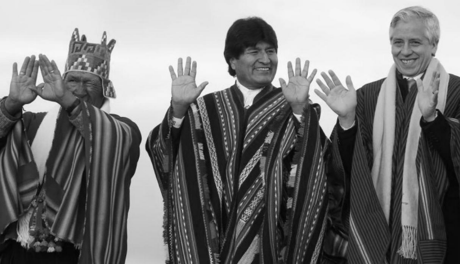 Bolivia Evo Morales Garcia Linera la-tinta