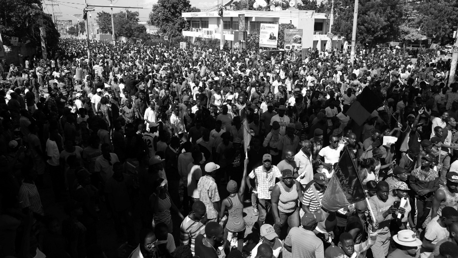 Haiti movilizacion popular la-tinta