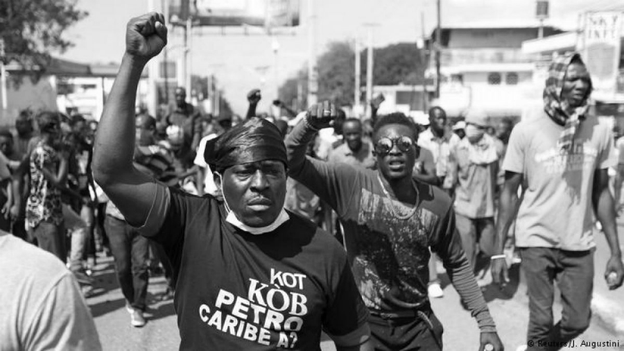 Haiti protestas pueblo la-tinta