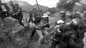 Reprimen a pueblo diaguita en Salta