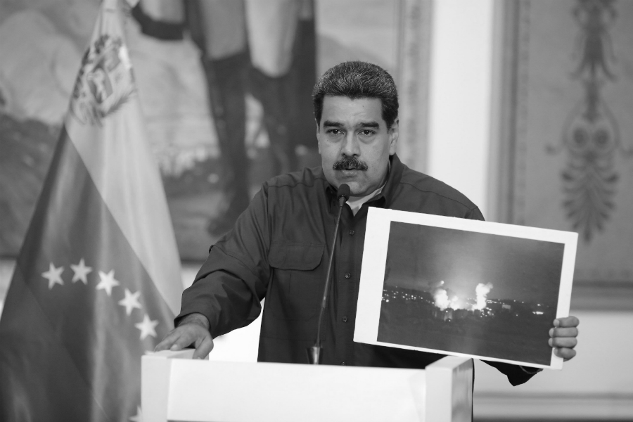 Venezuela Nicolas Maduro sabotaje electrico la-tinta