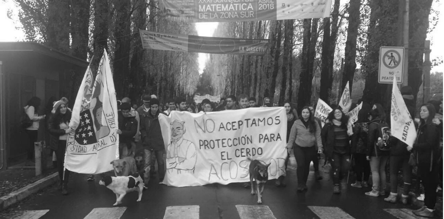 Chile marcha contra acoso la-tinta