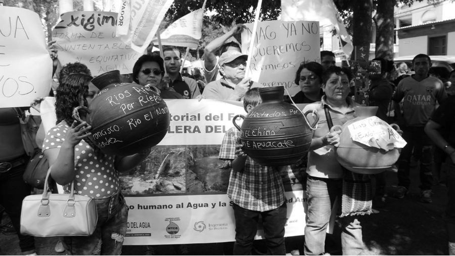 Defensoras del agua en El Salvador