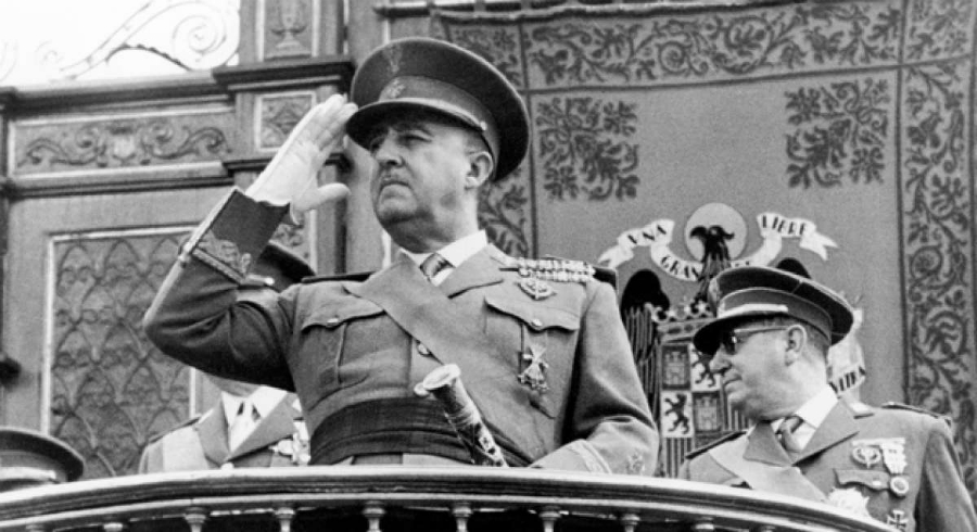 España dictador Francisco Franco la-tinta