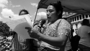 Guatemala Thelma Cabrera movilizacion la-tinta