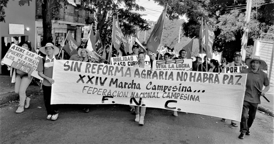 Paraguay Frente Nacional Campesino la-tinta