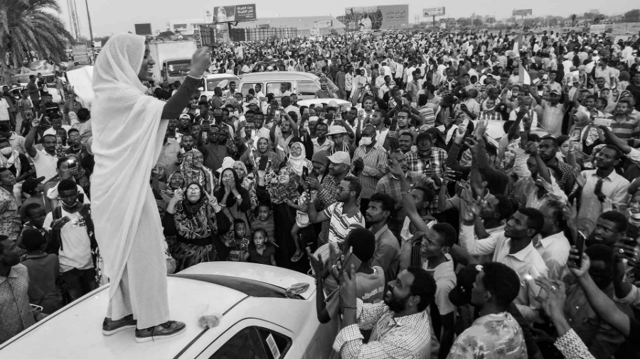 Sudan Alaa Salah protestas la-tinta