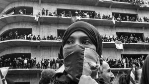 Argelia mujer manifestante la-tinta