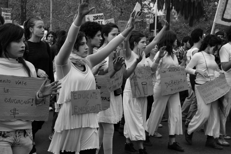Chile protestas estudiantiles la-tinta