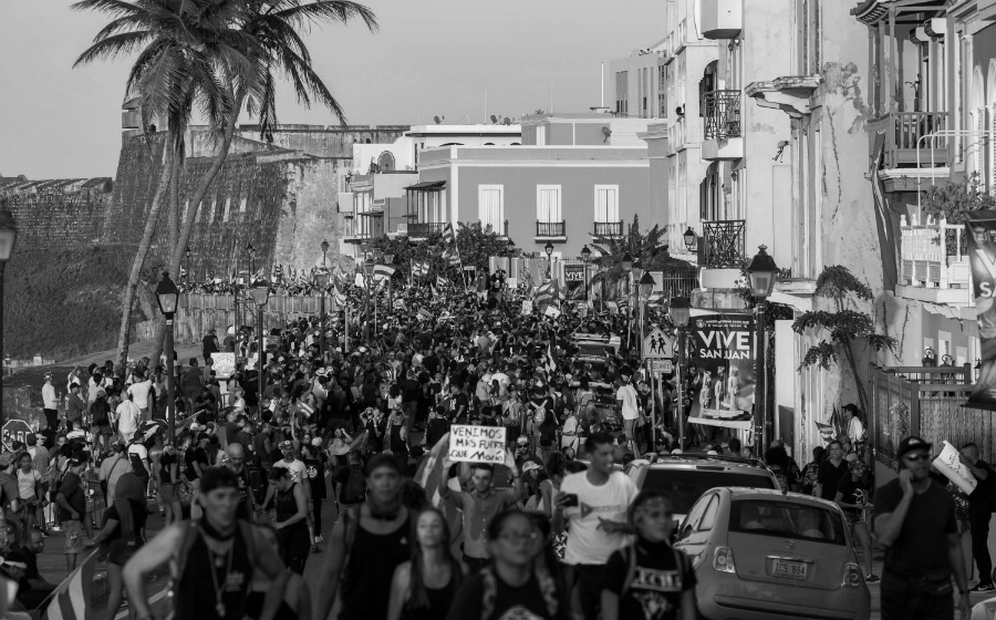 Puerto Rico movilizaciones masivas la-tinta