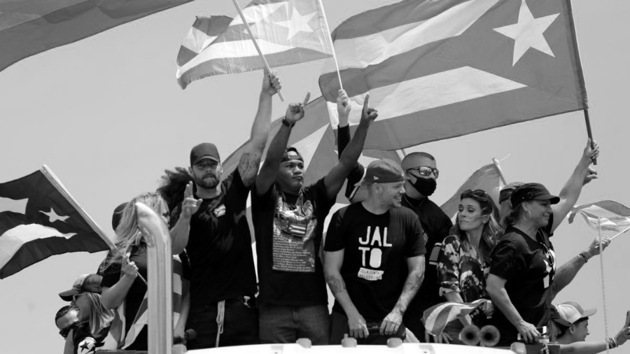 Puerto Rico protesta artistas la-tinta