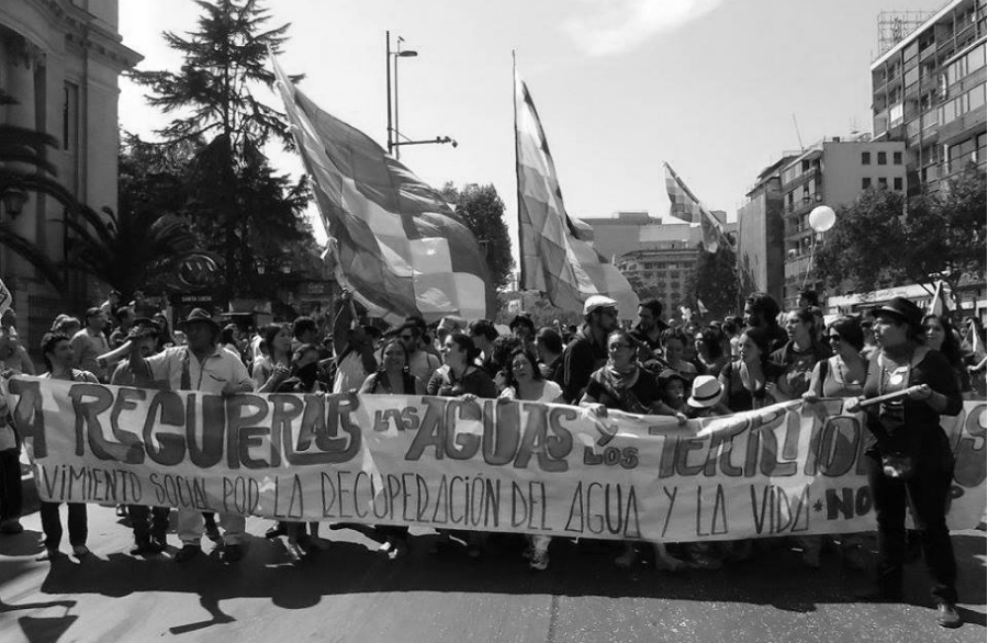 Chile movimiento por el agua la-tinta