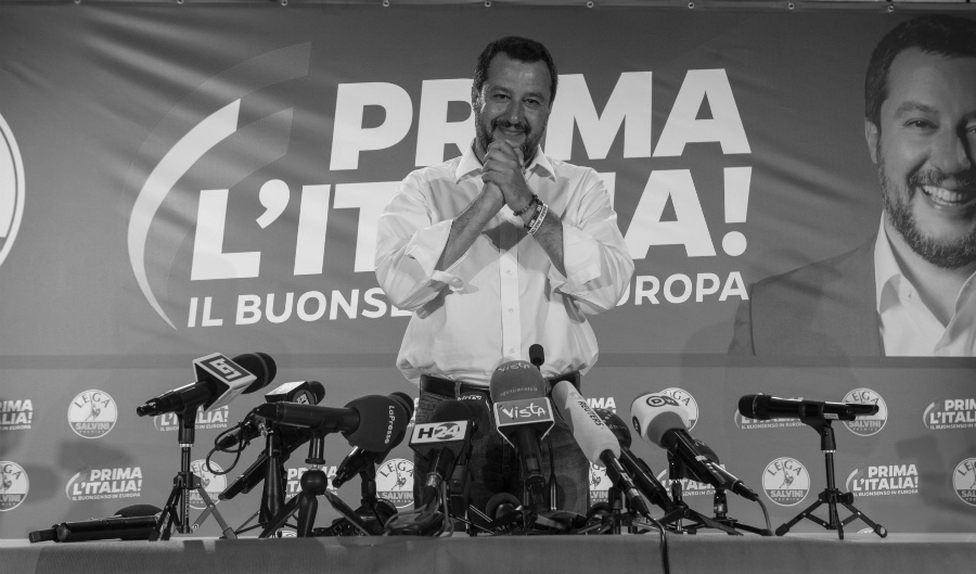 Italia Salvini campaña electoral la-tinta