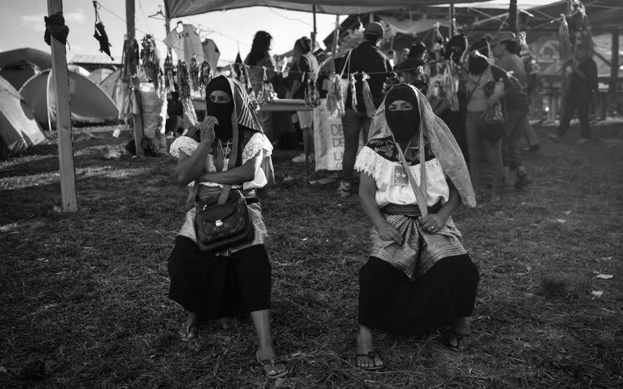 Mexico mujeres zapatistas EZLN la-tinta
