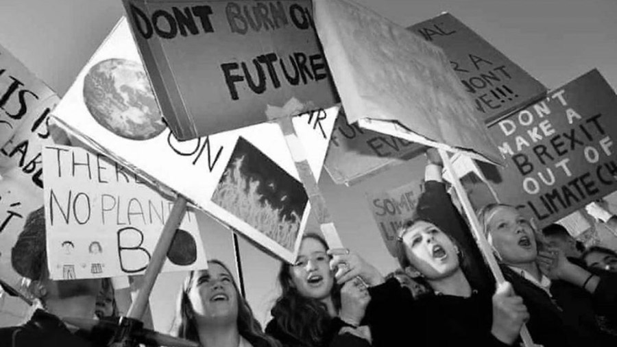 greta cambio climatico jovenes niñxs huelga