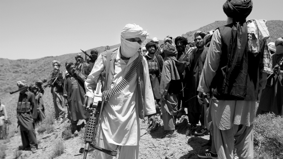 Afganistan milicianos Taliban la-tinta