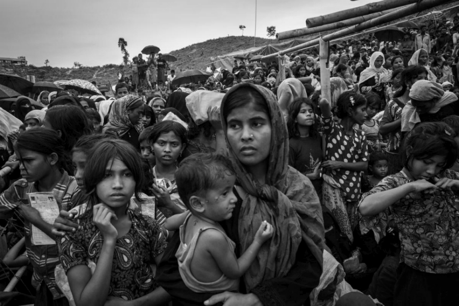 Birmania Rohingya refugiados laa-tinta