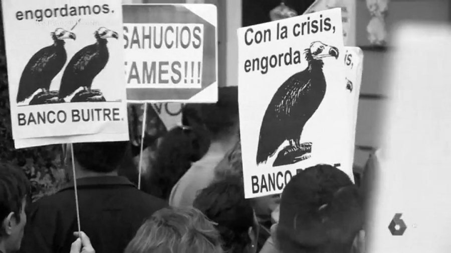 España protesta contra fondos buitres la-tinta