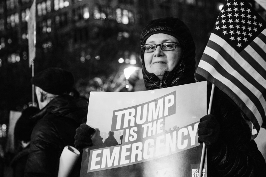 Estados Unidos manifestacion anti Trump la-tinta