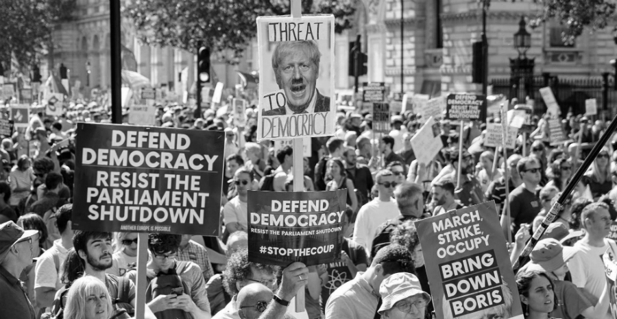 Gran Bretaña protestas contra Brexit en Londres la-tinta