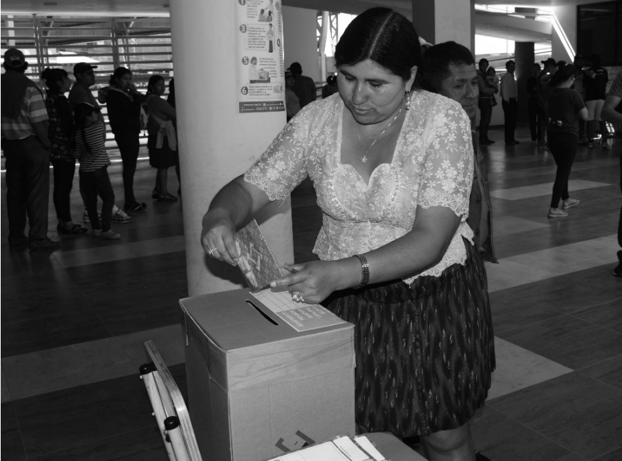 Bolivia elecciones 2019 centro de votacion la-tinta