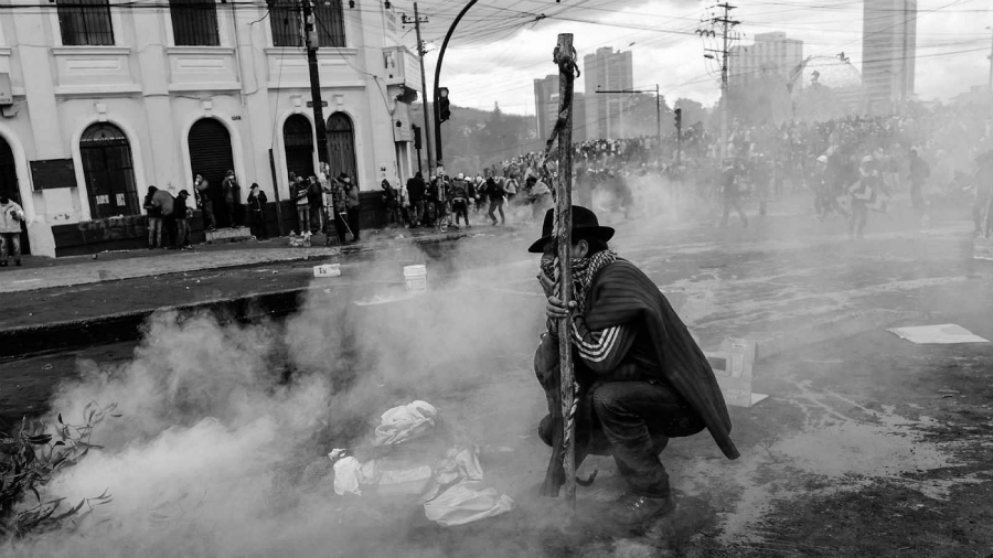 Ecuador protestas indigenas la-tinta