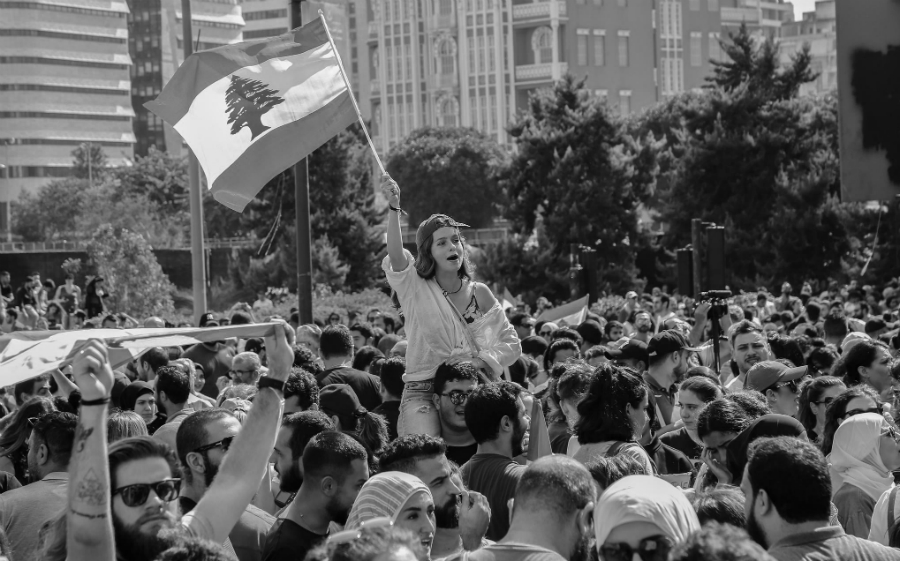 Libano protestas contra el gobierno la-tinta