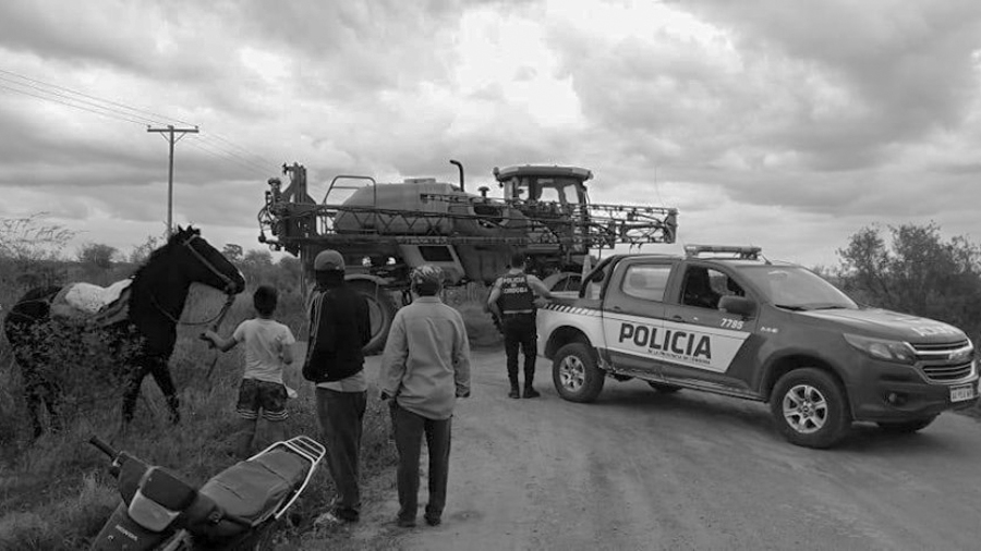 Sebastián Elcano: nueva denuncia por uso de agroquímicos a metros del ejido urbano