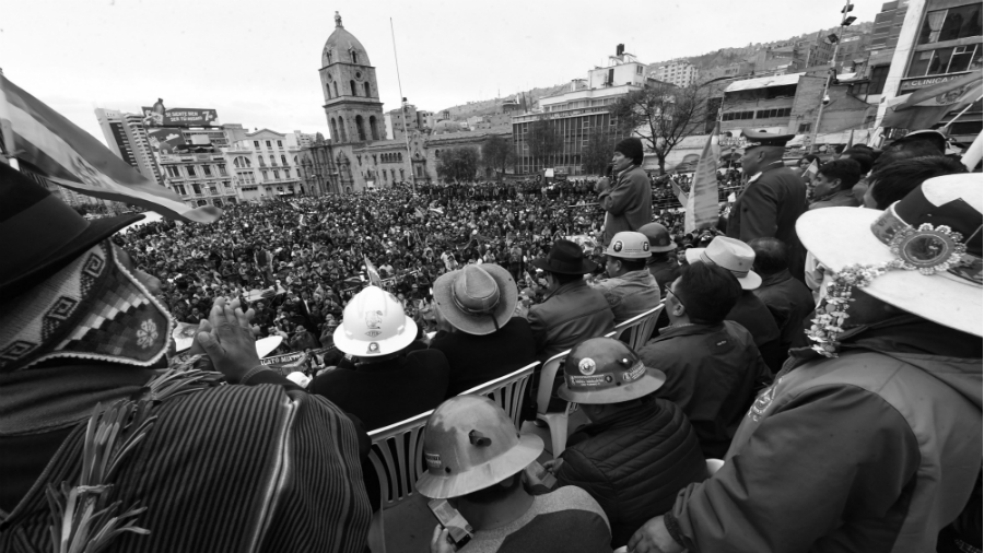 Bolivia Evo Morales cabildo abierto la-tinta