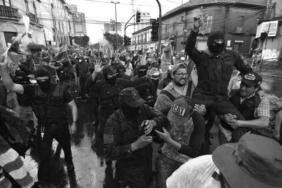 Bolivia golpe de estado policias la-tinta