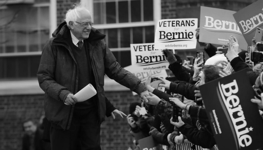 Estados Unidos Bernie Sander candidato democrata la-tinta