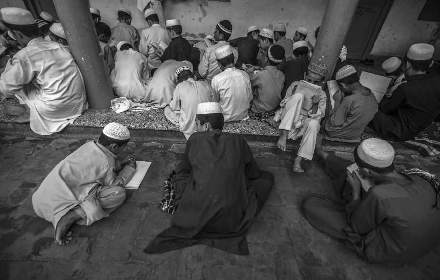 Pakistan madrasa niños la-tinta