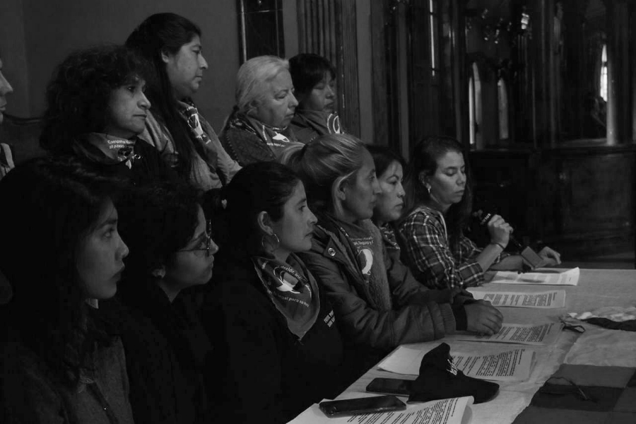 Bolivia brigada feminista plurinacional conferencia la-tinta