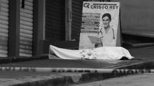 Ecuador Guayaquil muerto en la calle la-tinta