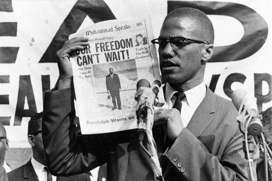 Estados Unidos Malcolm X la-tinta
