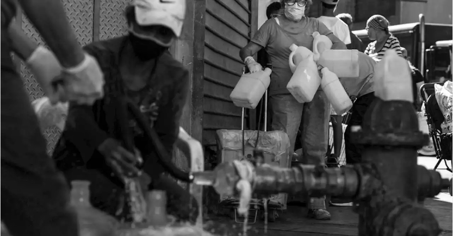 Venezuela coronavirus cuarentena agua la-tinta