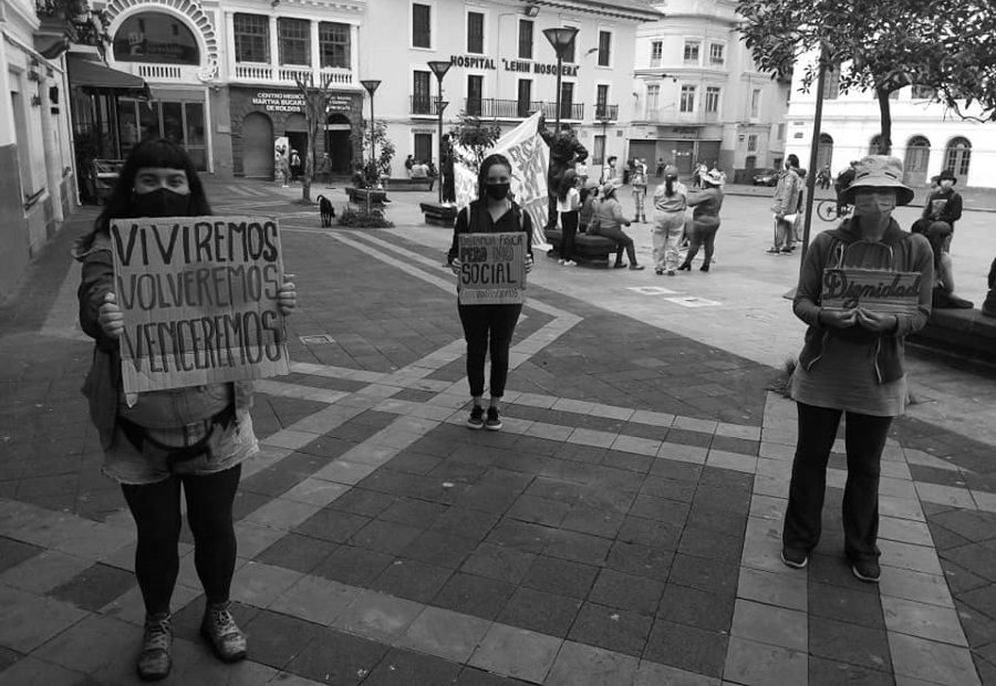 Ecuador protestas Quito recorte universidades la-tinta